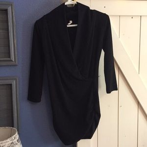 Ruched sided sweater